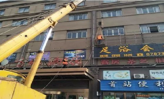 黔东南州安装较高的门店招牌有什么好的方法？