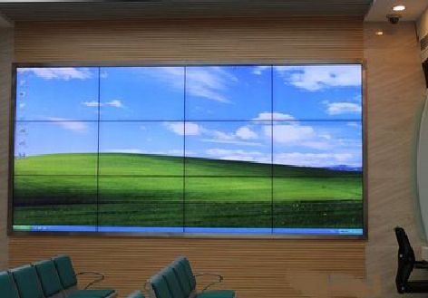 黔东南州液晶拼接屏的另类用法。